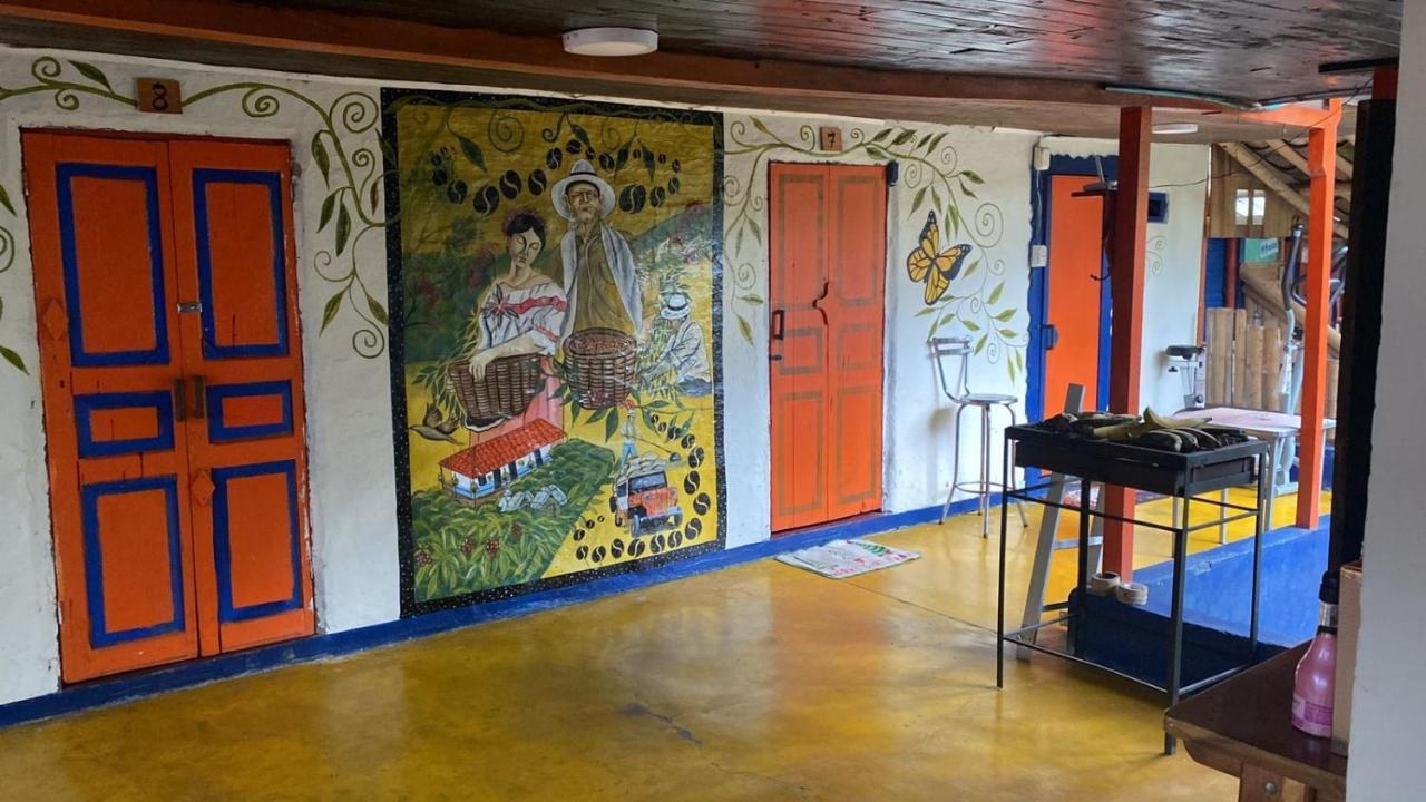 Hostal La Pijarana Salento Eksteriør bilde