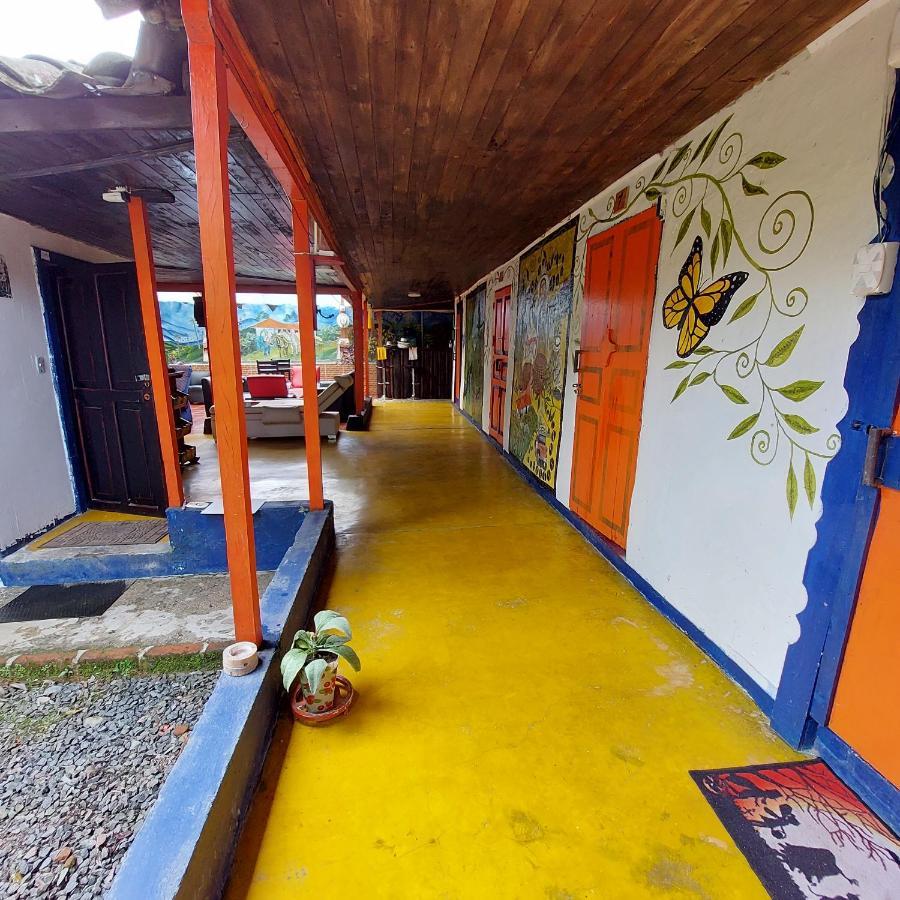 Hostal La Pijarana Salento Eksteriør bilde