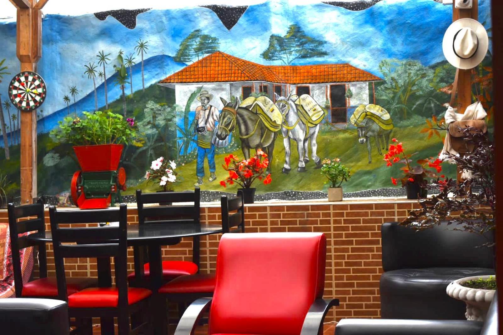 Hostal La Pijarana Salento Eksteriør bilde