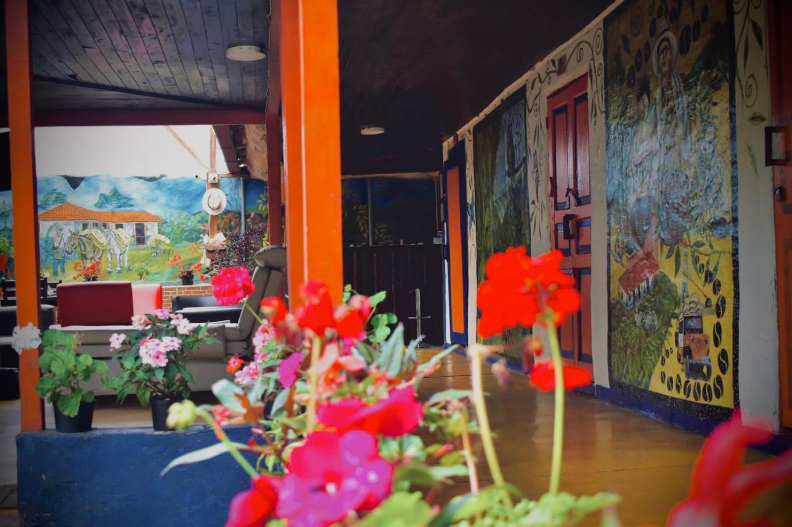 Hostal La Pijarana Salento Eksteriør bilde